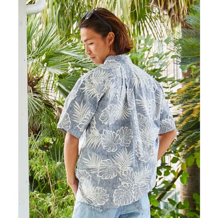 【カヒコ】カウアイアロハメンズシャツ【TWO PALMS】 | アミナコレクション | 詳細画像18 