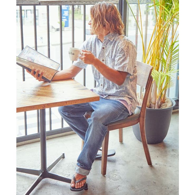 【カヒコ】カウアイアロハメンズシャツ【TWO PALMS】 | アミナコレクション | 詳細画像19 