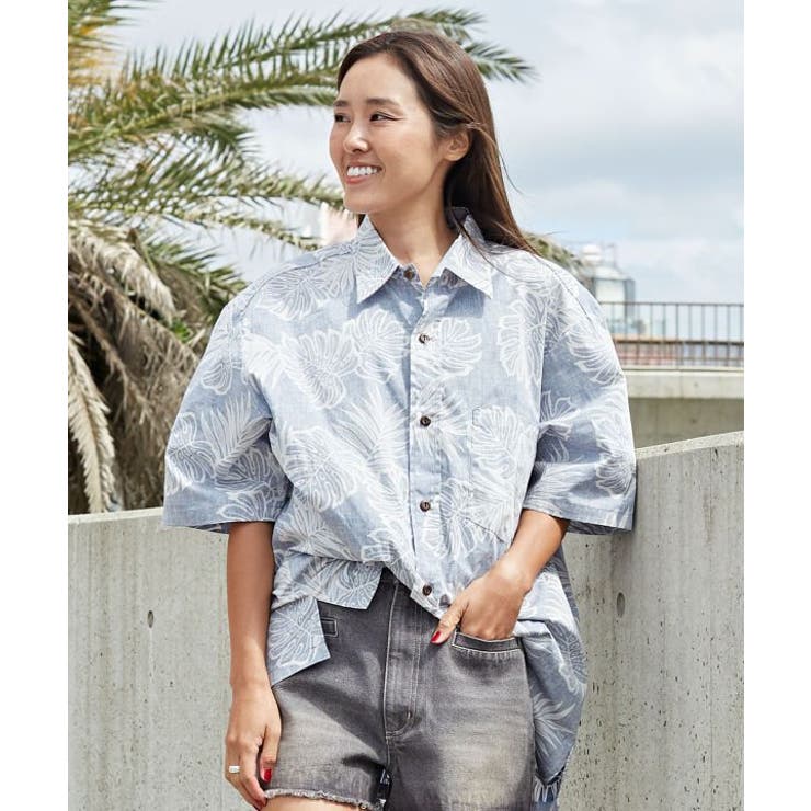 【カヒコ】カウアイアロハメンズシャツ【TWO PALMS】 | アミナコレクション | 詳細画像21 