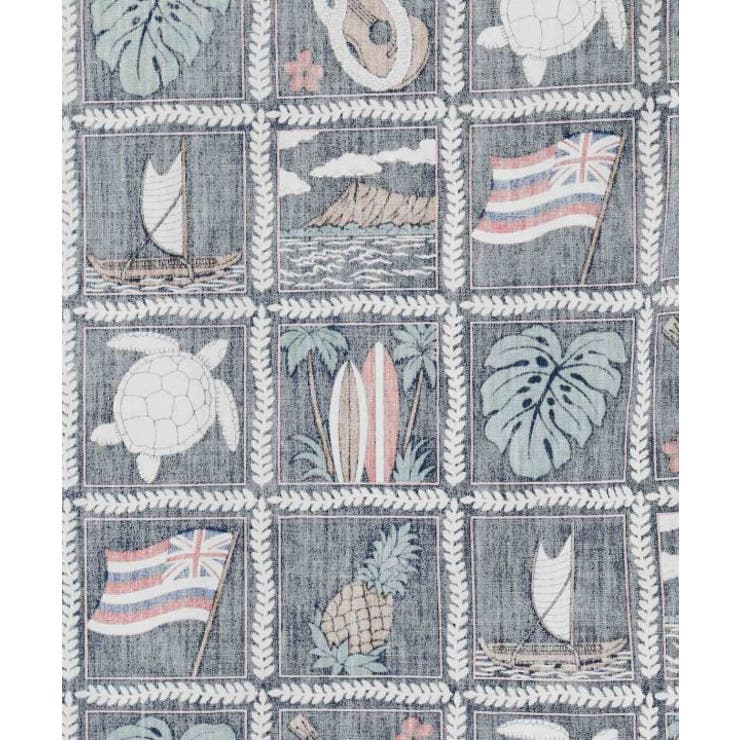 【カヒコ】フラッグアロハメンズシャツ【TWO PALMS】 | アミナコレクション | 詳細画像13 