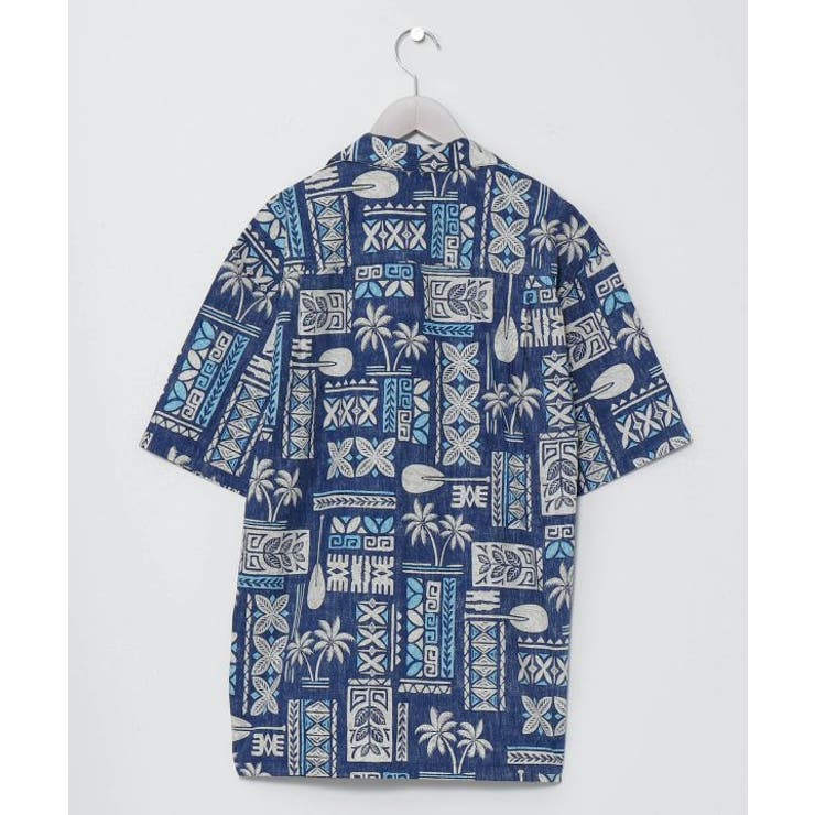 【カヒコ】トラデタパアロハメンズシャツ | アミナコレクション | 詳細画像18 