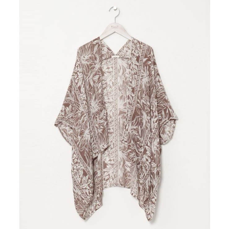 ブラウン | 【カヒコ】【ＵＶカット加工】カヒクカーディガン | アミナコレクション 