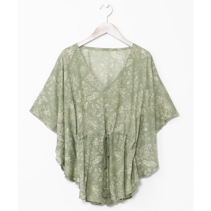 【カヒコ】【UVカット加工】オマオトップス | アミナコレクション  | 詳細画像1 