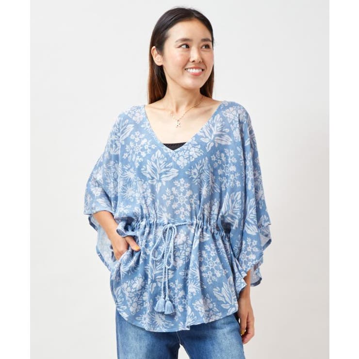 【カヒコ】【UVカット加工】オマオトップス | アミナコレクション  | 詳細画像4 