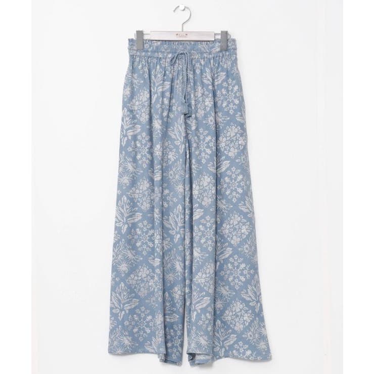 【カヒコ】オマオワイドパンツ | アミナコレクション  | 詳細画像1 