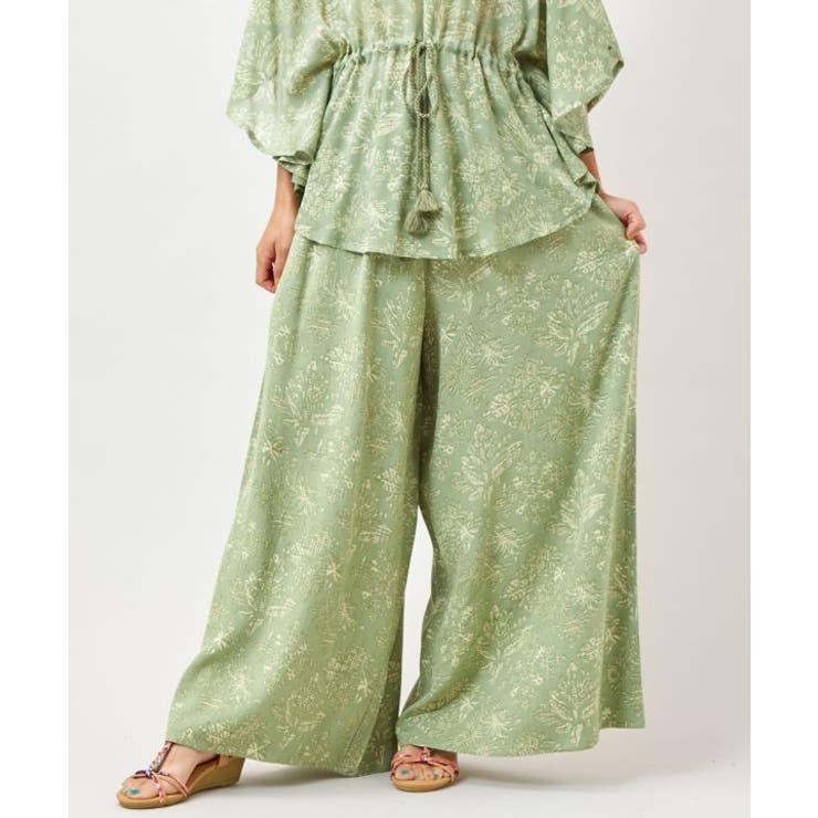 【カヒコ】オマオワイドパンツ | アミナコレクション  | 詳細画像4 