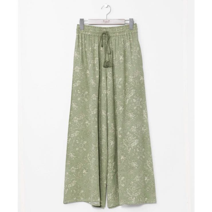 グリーン | 【カヒコ】オマオワイドパンツ | アミナコレクション 