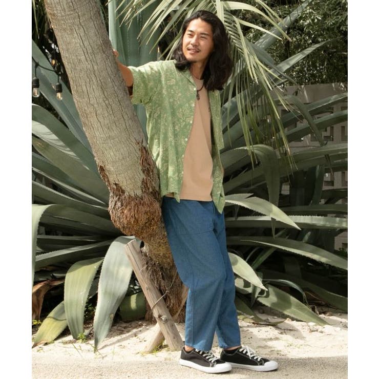 【カヒコ】オマオメンズシャツ | アミナコレクション | 詳細画像1 