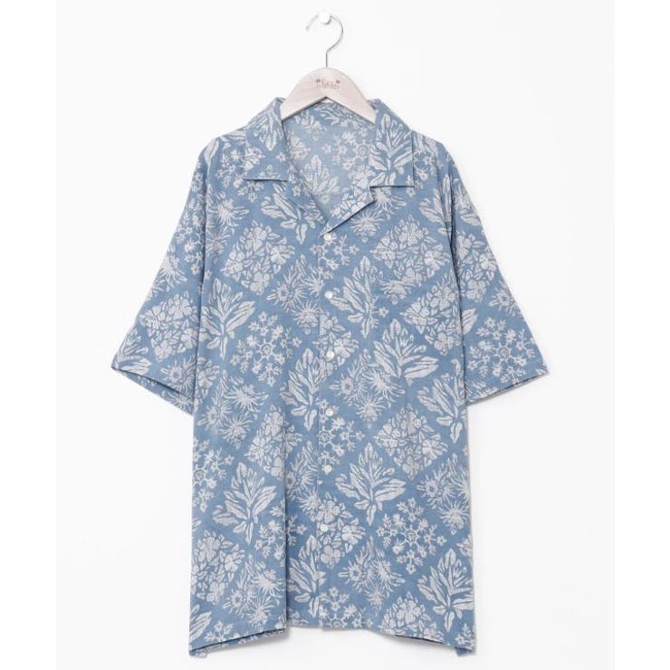 【カヒコ】オマオメンズシャツ | アミナコレクション | 詳細画像4 