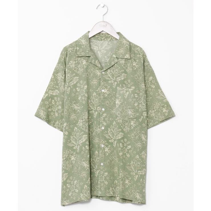 グリーン | 【カヒコ】オマオメンズシャツ | アミナコレクション