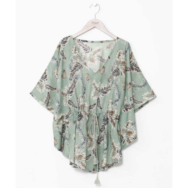 【カヒコ】【UVカット加工】ニニウトップス | アミナコレクション  | 詳細画像1 