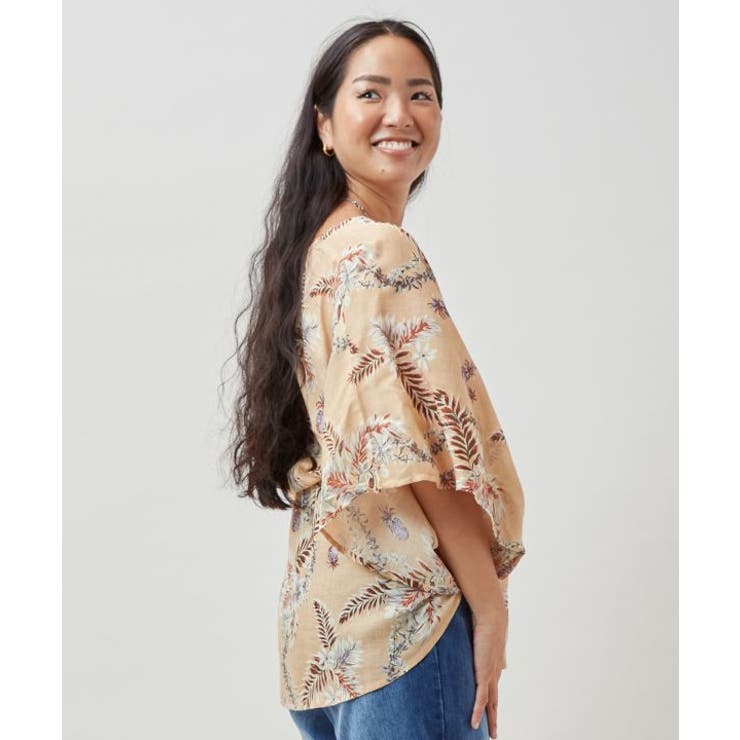 【カヒコ】【UVカット加工】ニニウトップス | アミナコレクション  | 詳細画像5 