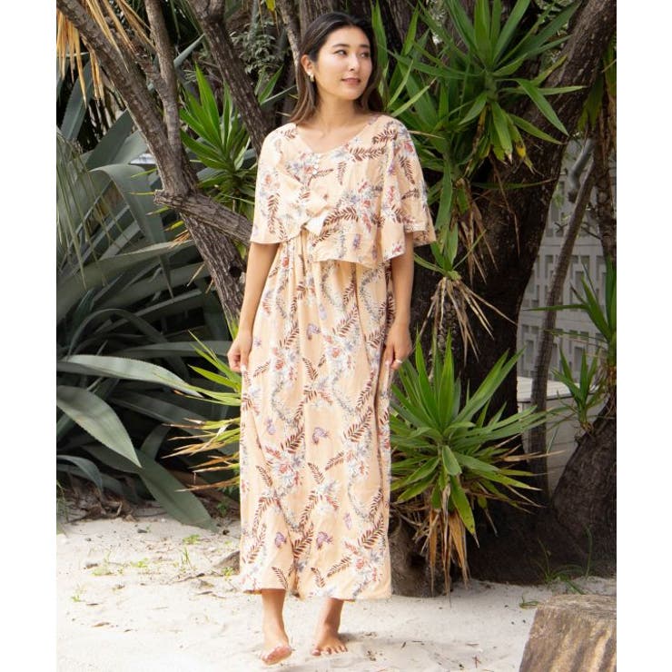 ベージュ | 【カヒコ】ニニウＷＡＹワンピース | アミナコレクション 