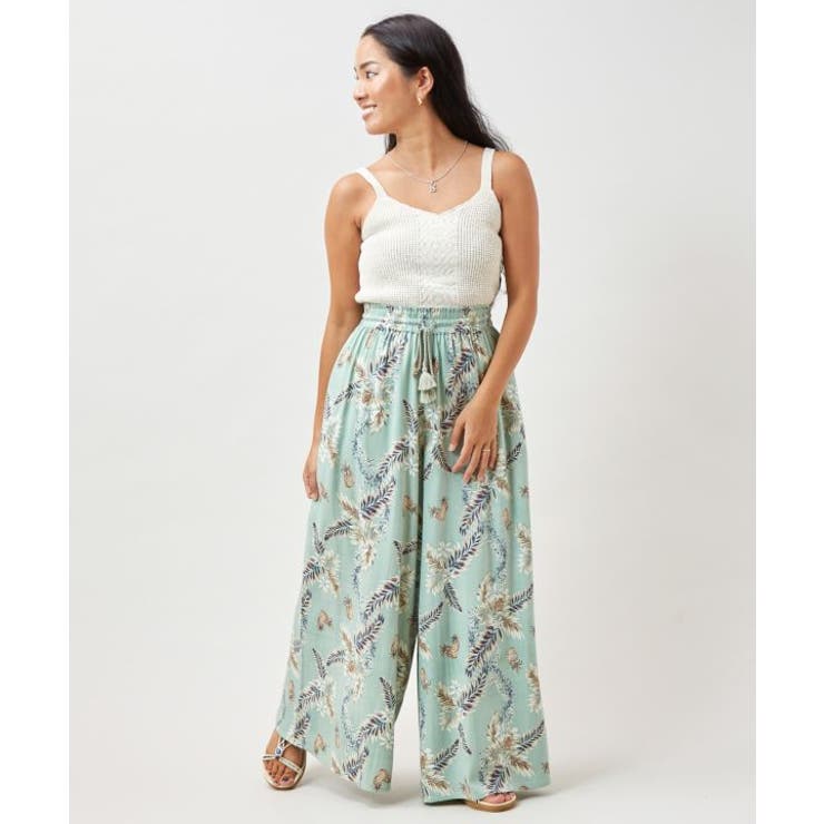 【カヒコ】ニニウワイドパンツ | アミナコレクション  | 詳細画像2 