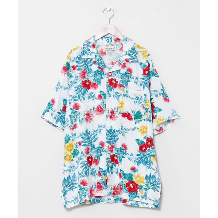 ホワイト | 【カヒコ】ケクプアメンズシャツ | アミナコレクション 