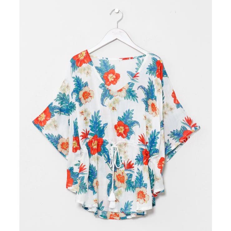 【カヒコ】【UVカット加工】カウイトップス | アミナコレクション  | 詳細画像1 
