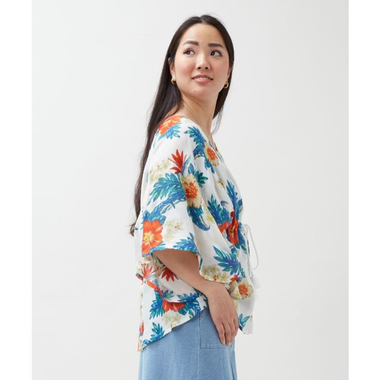 【カヒコ】【UVカット加工】カウイトップス | アミナコレクション  | 詳細画像3 