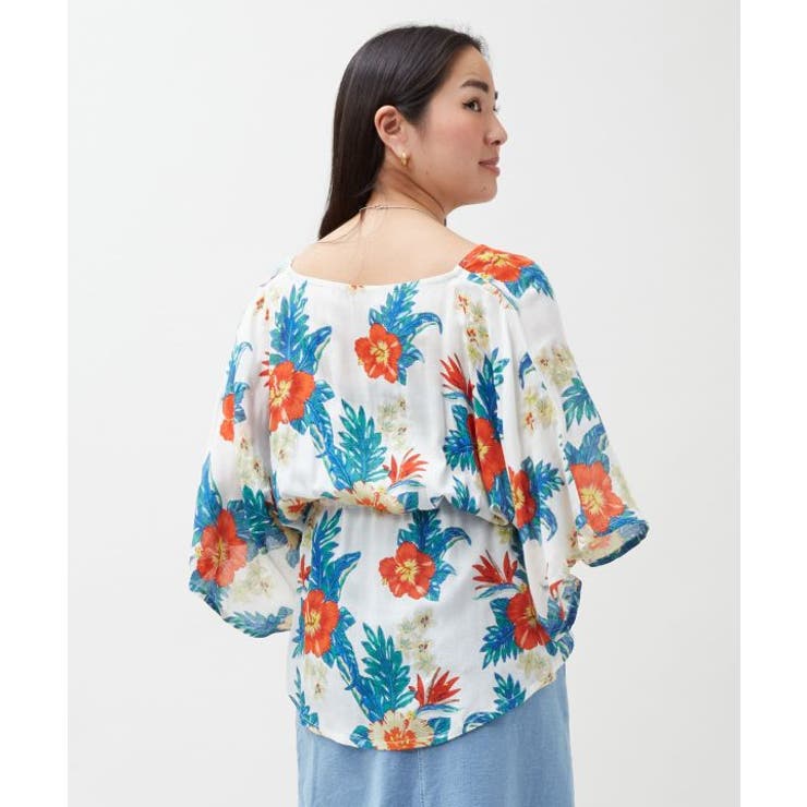 【カヒコ】【UVカット加工】カウイトップス | アミナコレクション  | 詳細画像4 