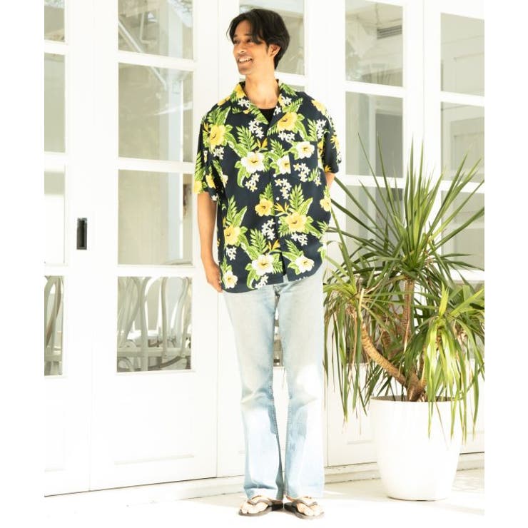 【カヒコ】カウイメンズシャツ | アミナコレクション  | 詳細画像2 