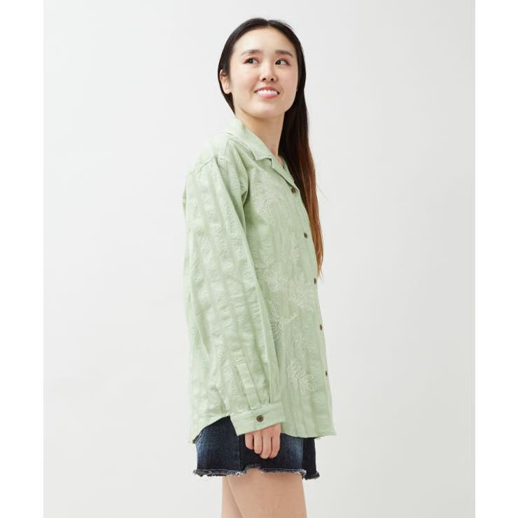 【カヒコ】カホヌアシャツ【SURF&Palms】 | アミナコレクション  | 詳細画像3 