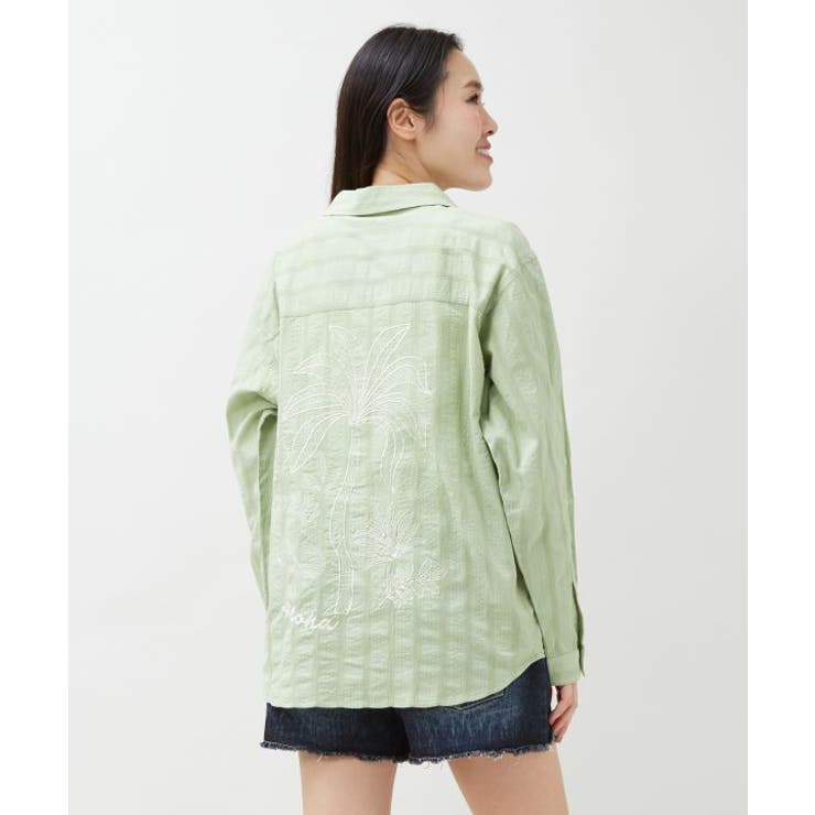 【カヒコ】カホヌアシャツ【SURF&Palms】 | アミナコレクション  | 詳細画像4 