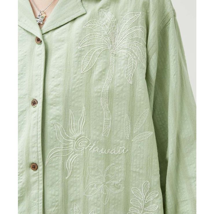 【カヒコ】カホヌアシャツ【SURF&Palms】 | アミナコレクション  | 詳細画像6 