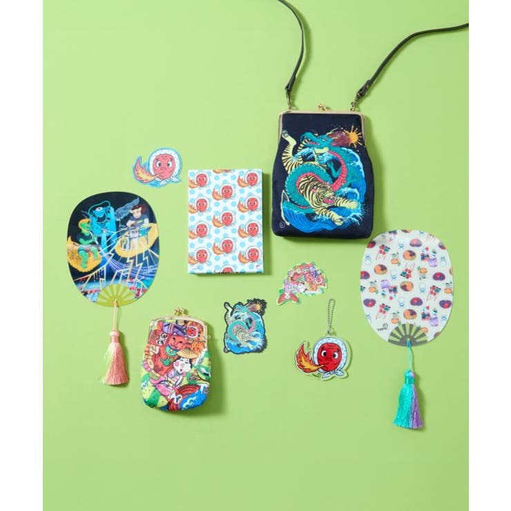 【カヤ】御朱印帳《鈴木ひょっとこ×倭物やカヤ》 | アミナコレクション  | 詳細画像1 