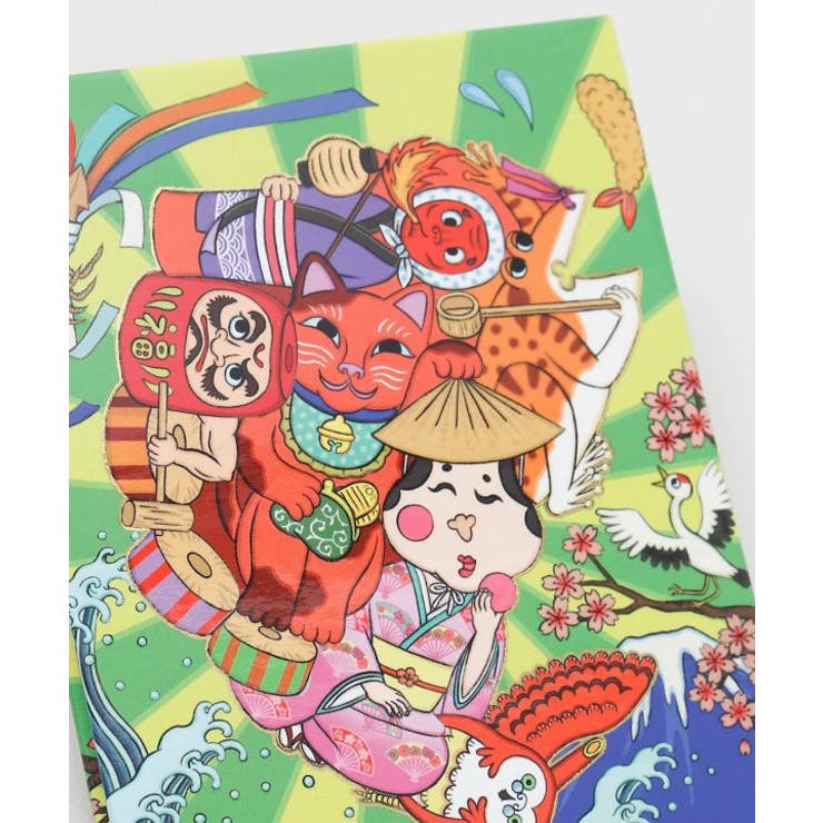 【カヤ】御朱印帳《鈴木ひょっとこ×倭物やカヤ》 | アミナコレクション  | 詳細画像3 