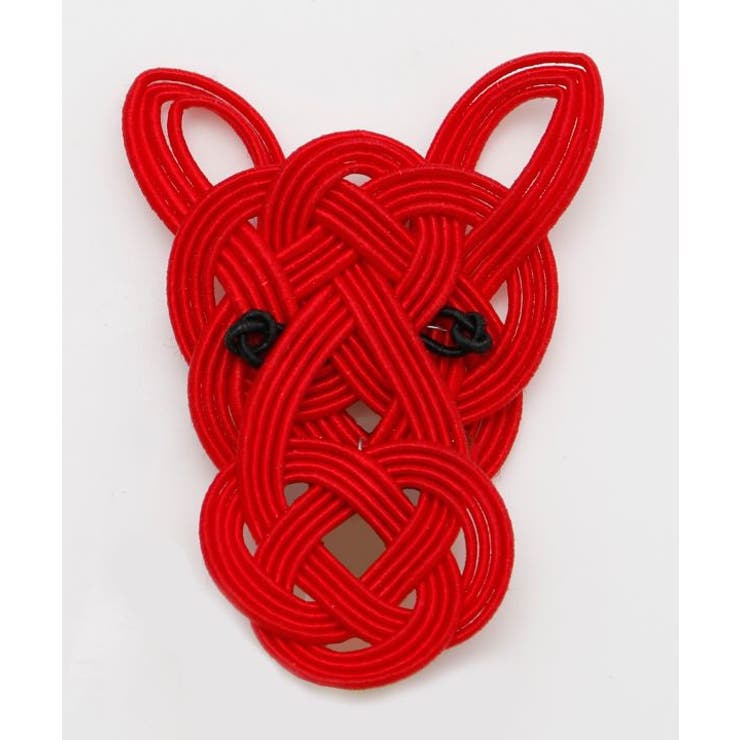 レッド | 【カヤ】干支午 帯飾り | アミナコレクション 