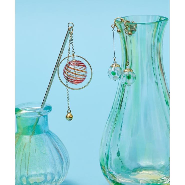 【カヤ】揺れヨーヨーかんざし | アミナコレクション  | 詳細画像1 