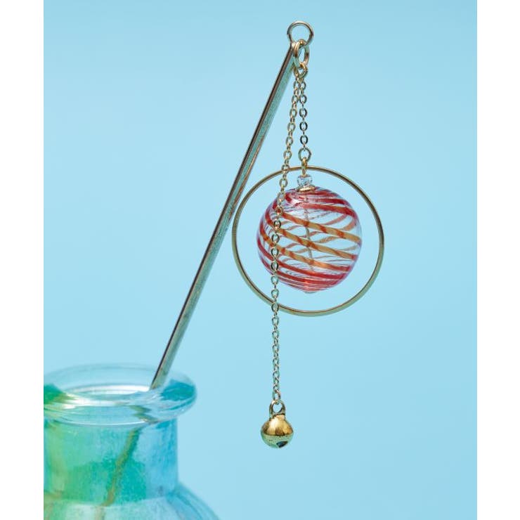 【カヤ】揺れヨーヨーかんざし | アミナコレクション  | 詳細画像2 