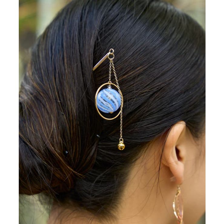 【カヤ】揺れヨーヨーかんざし | アミナコレクション  | 詳細画像7 