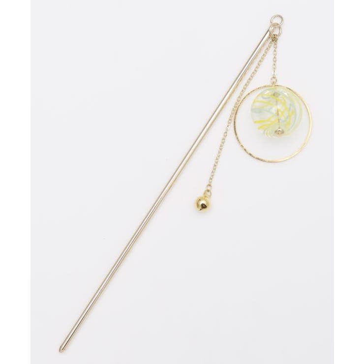 イエロー | 【カヤ】揺れヨーヨーかんざし | アミナコレクション 