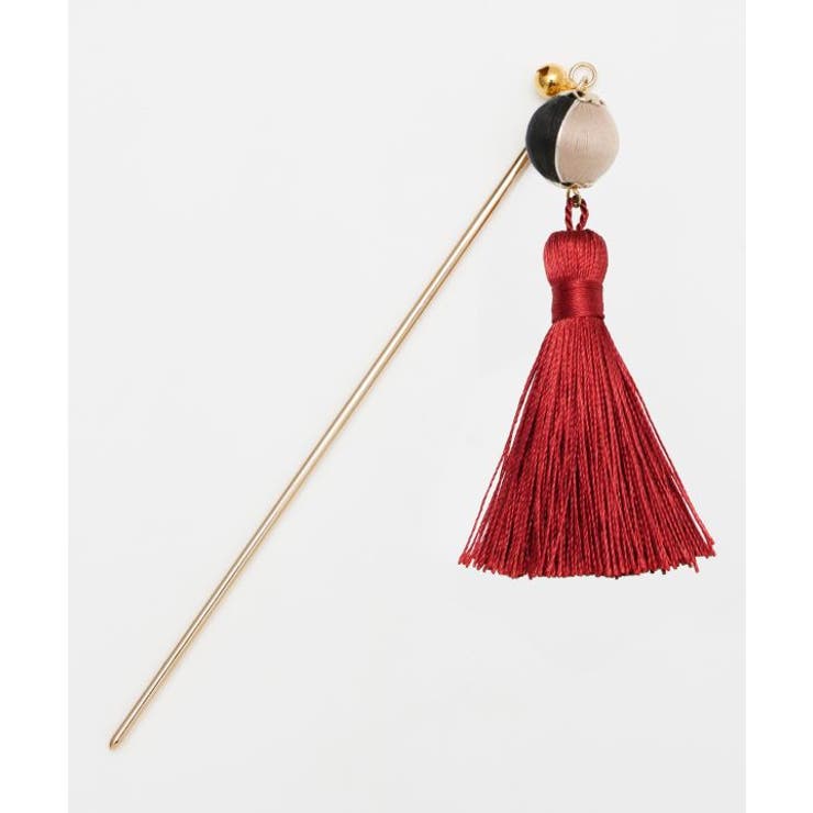 レッド | 【カヤ】彩り手鞠かんざし | アミナコレクション 