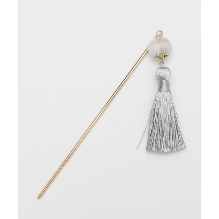 シルバー | 【カヤ】彩り手鞠かんざし | アミナコレクション 