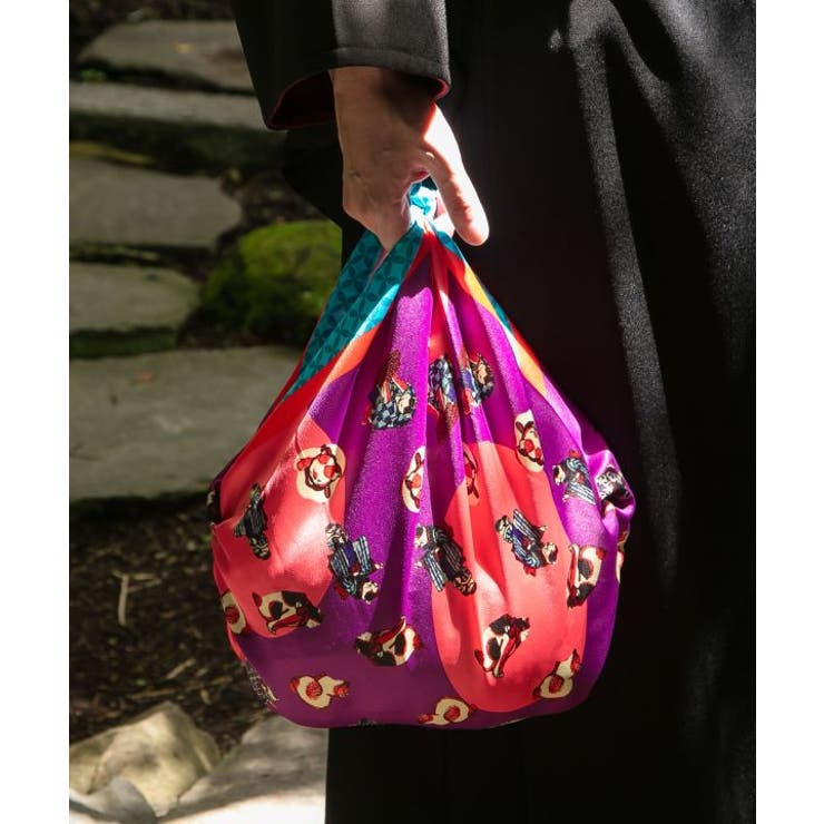 【カヤ】【撥水加工】浮世絵風呂敷 | アミナコレクション  | 詳細画像1 