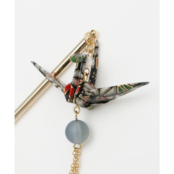 【カヤ】折り鶴揺れかんざし | アミナコレクション  | 詳細画像8 