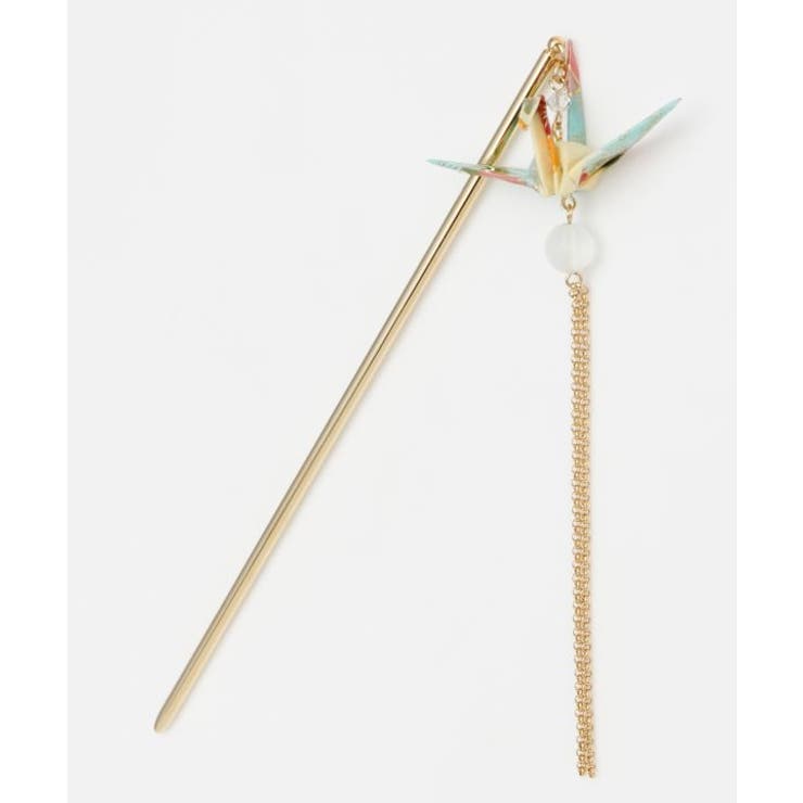 キナリ | 【カヤ】折り鶴揺れかんざし | アミナコレクション 