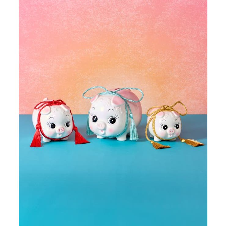 【カヤ】ブタちゃん貯金箱 小 | アミナコレクション  | 詳細画像1 