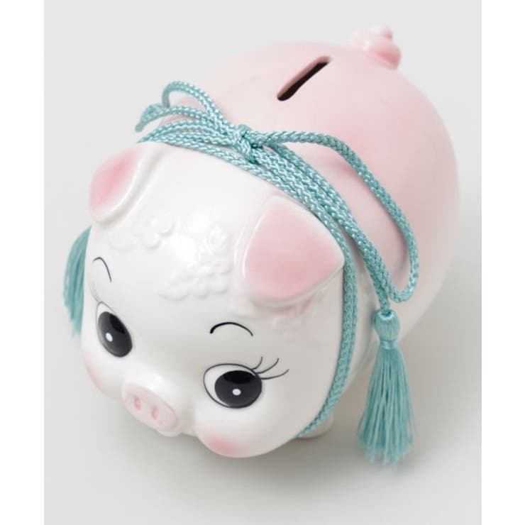 【カヤ】ブタちゃん貯金箱 大 | アミナコレクション  | 詳細画像2 