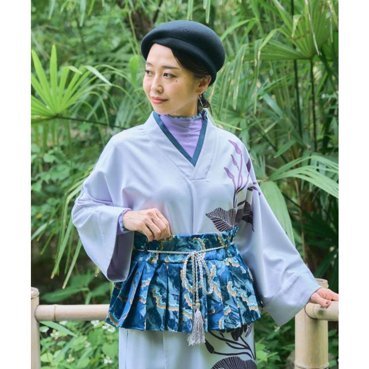 【カヤ】プリーツ帯ベルト | アミナコレクション  | 詳細画像1 