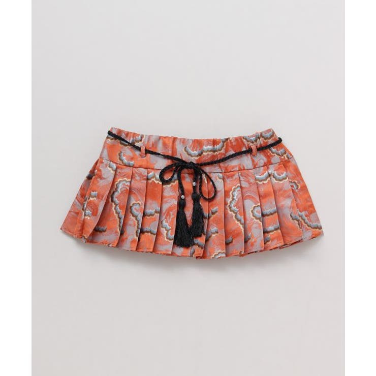 オレンジ | 【カヤ】プリーツ帯ベルト | アミナコレクション 