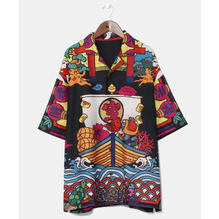 【カヤ】《中村杏子×倭物やカヤ》来福シャツ | アミナコレクション | 詳細画像3 