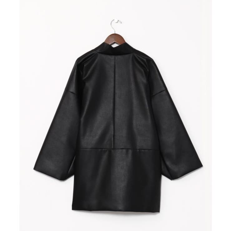 【カヤ】寒のつくり革メンズコート | アミナコレクション | 詳細画像10 