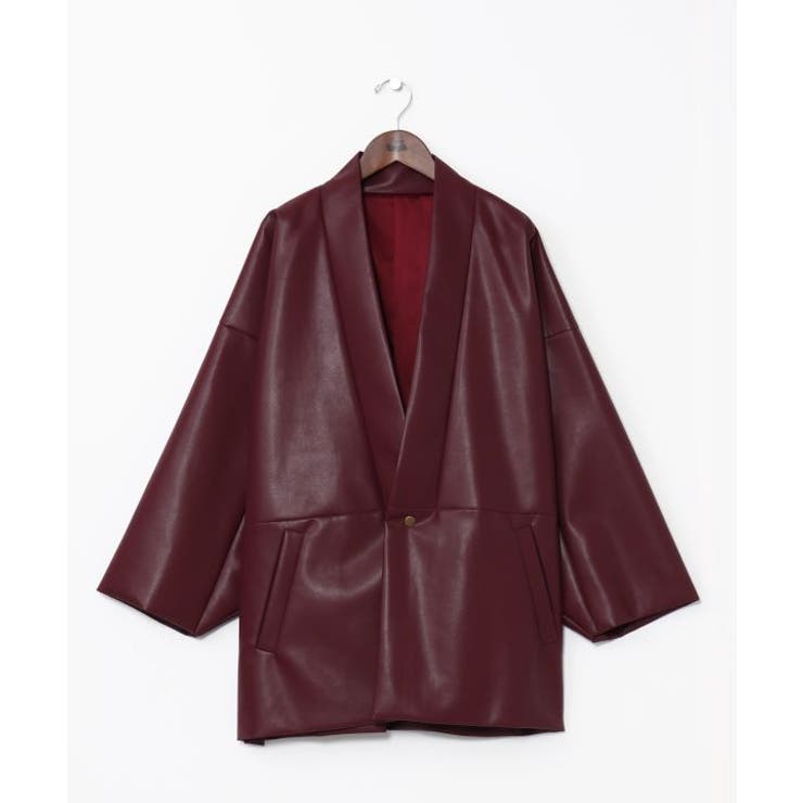 【カヤ】寒のつくり革メンズコート | アミナコレクション | 詳細画像6 