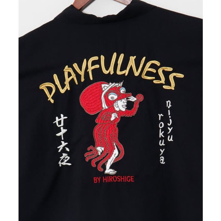 【カヤ】遊び絵メンズシャツ | アミナコレクション  | 詳細画像20 