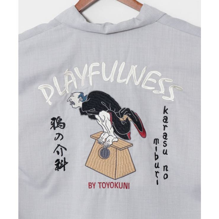 【カヤ】遊び絵メンズシャツ | アミナコレクション  | 詳細画像22 