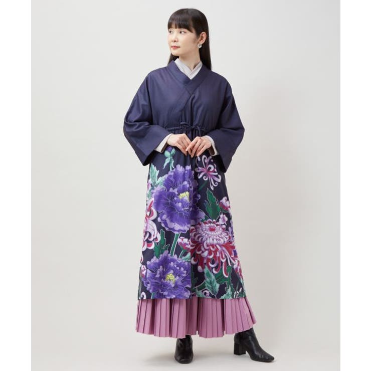 【カヤ】花々羽織付きワンピース | アミナコレクション  | 詳細画像10 