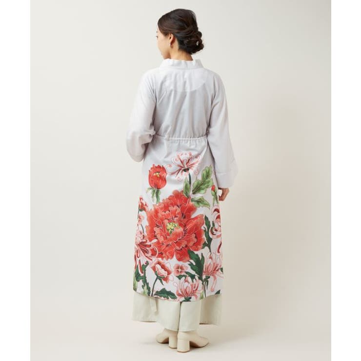 【カヤ】花々羽織付きワンピース | アミナコレクション  | 詳細画像12 