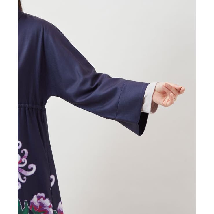 【カヤ】花々羽織付きワンピース | アミナコレクション  | 詳細画像18 